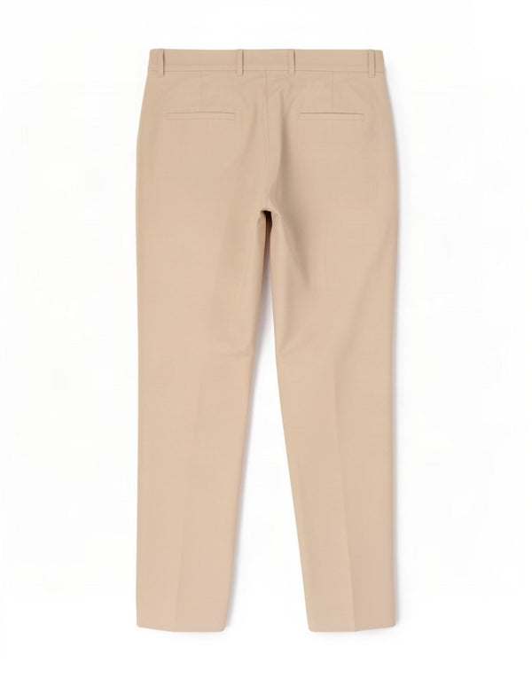 Pantaloni chino slim pentru femei Zara EU 40 Medium L30 L26 Alb