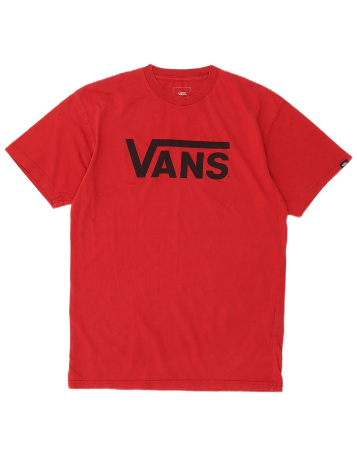 Tricou Vans Classic Fit Top Bumbac Roșu Mediu