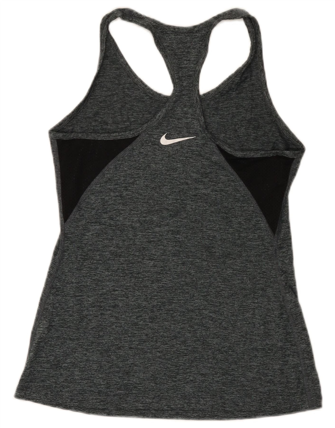 Top Vest Vest Dri Fit pentru femei Nike UK 8 Small Gri Flecked Poliester