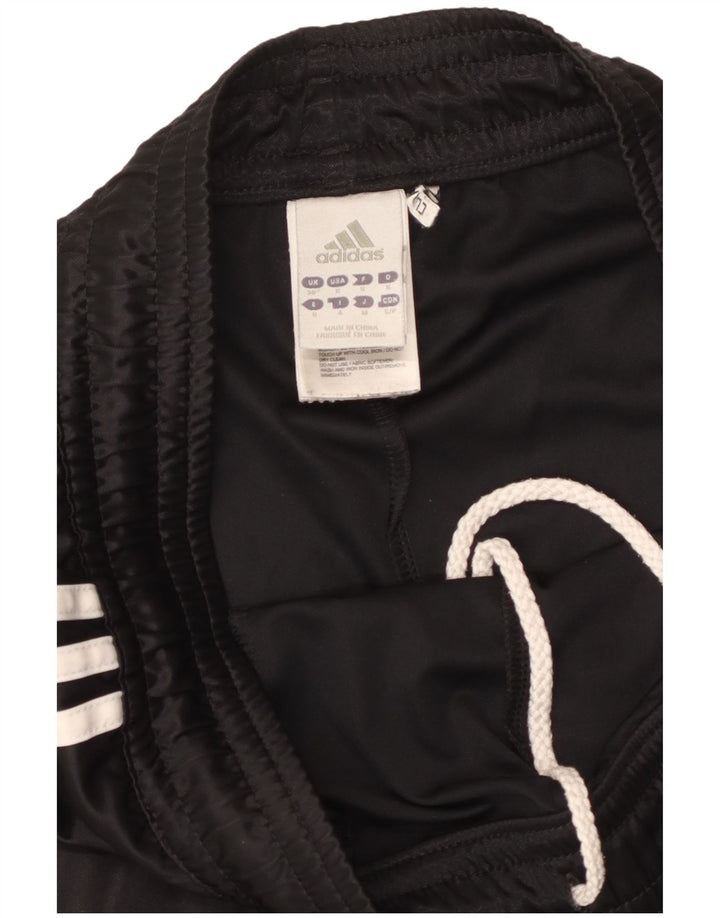Pantaloni scurți sport ADIDAS Deutscher Fussball Bund pentru bărbați, poliester negru mic