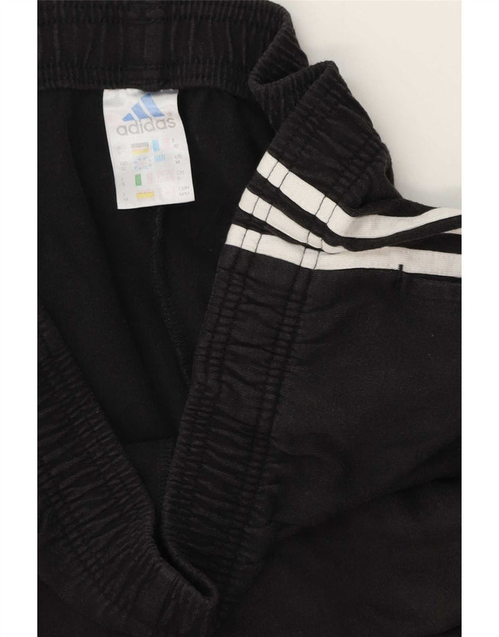 Pantaloni scurți sport pentru bărbați Adidas, bumbac mediu negru
