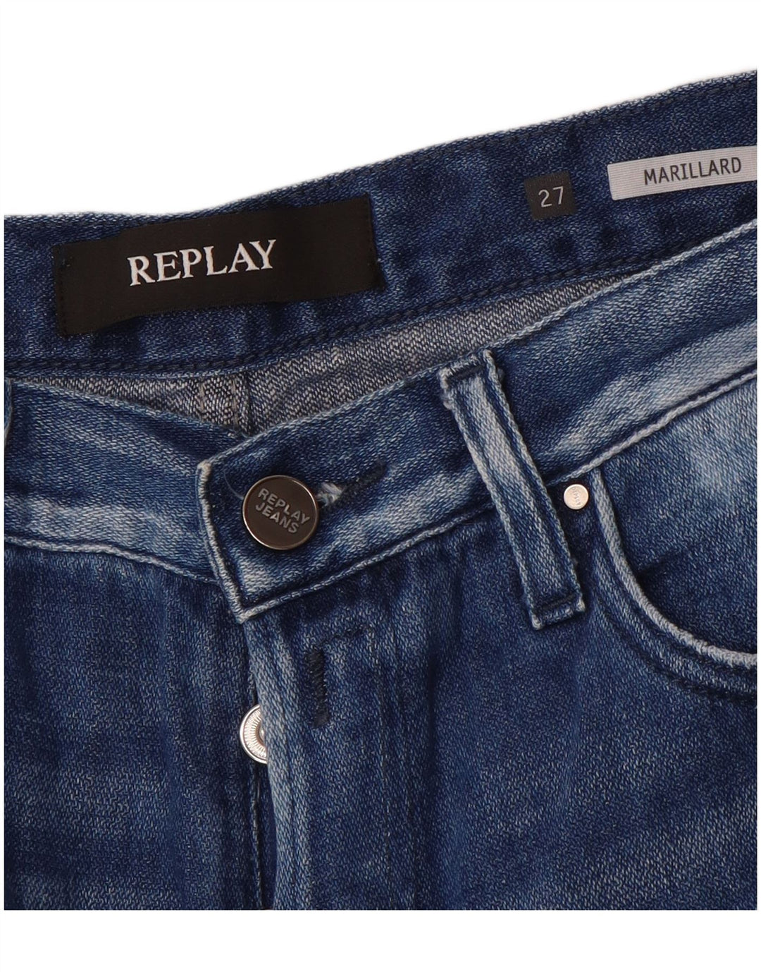 Replay Blugi Marillard drepte pentru femei W27 L29 albastru
