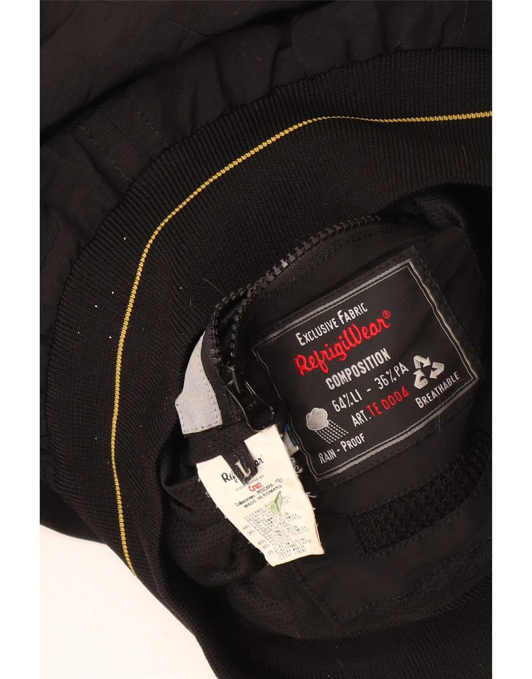 Jachetă Bomber Cruz pentru femei Refrigiwear, bumbac negru mare