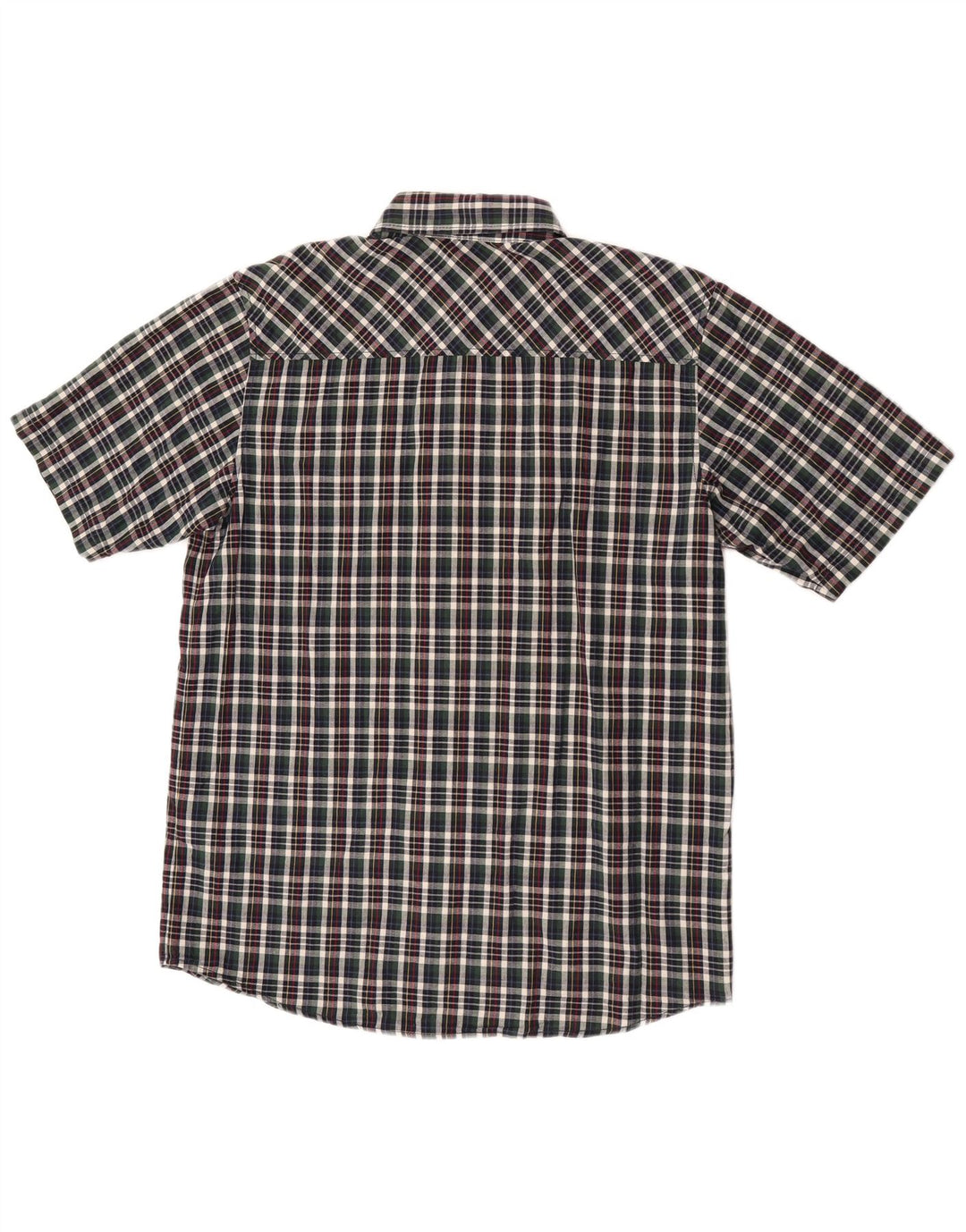 Cămașă cu mânecă scurtă pentru bărbați Carhartt, bumbac cu carouri multicolore medii