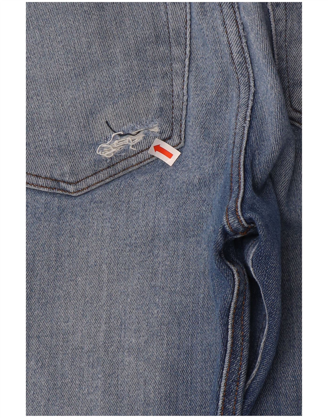 Jeans slim pentru bărbați Diesel Distressed W32 L32 Bumbac albastru
