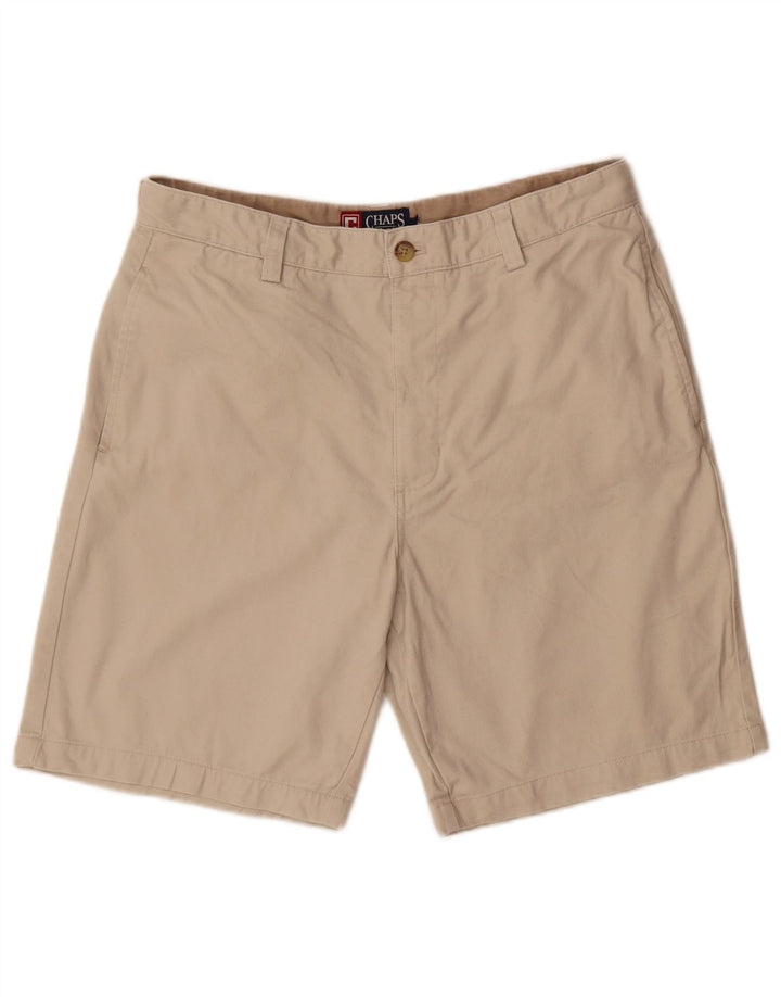 Pantaloni scurți chino pentru bărbați Chaps W34, mare, bej, bumbac