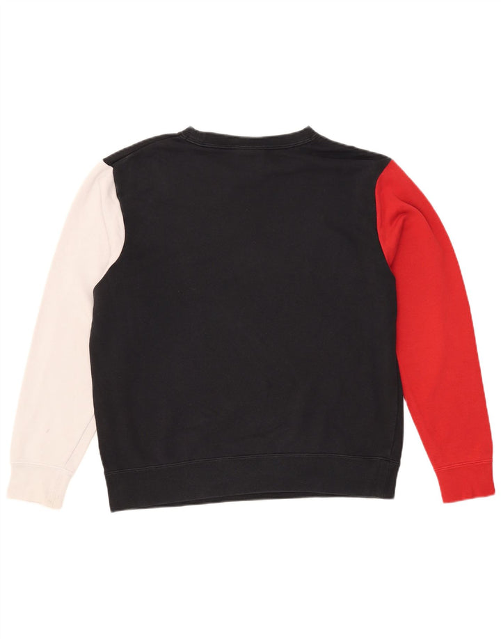 Pulover supradimensionat pentru femei NIKE UK 10, mic, negru, color block