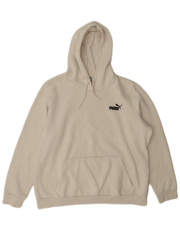 Pulover Puma pentru femei, UK 18 XL, bumbac alb