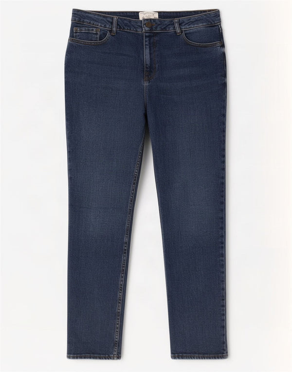 Fat Face Blugi Chesham Girlfriend Slim pentru femei UK 14 Large W34 L31 Blue