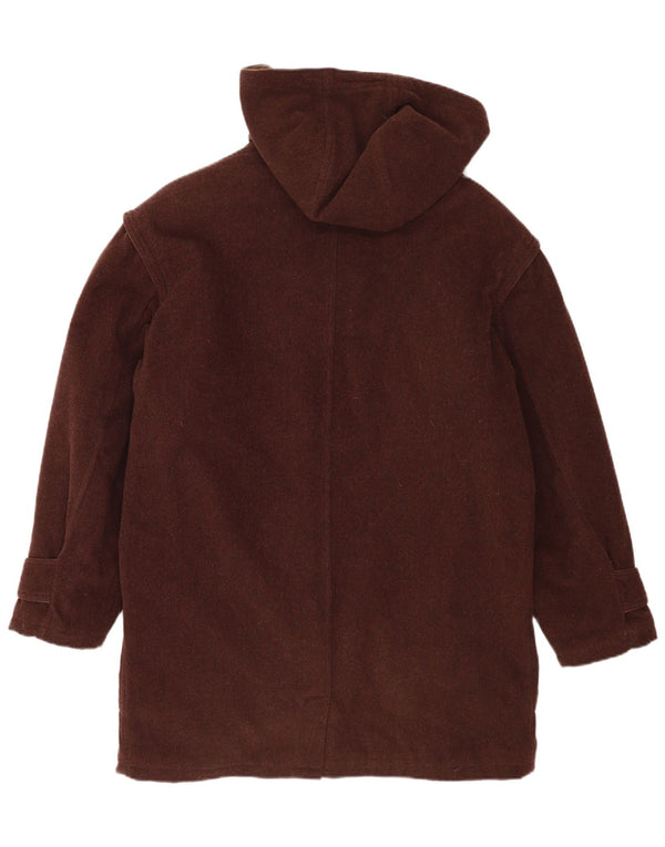 Vintage Mens Duffle Coat UK 40 Large Brown