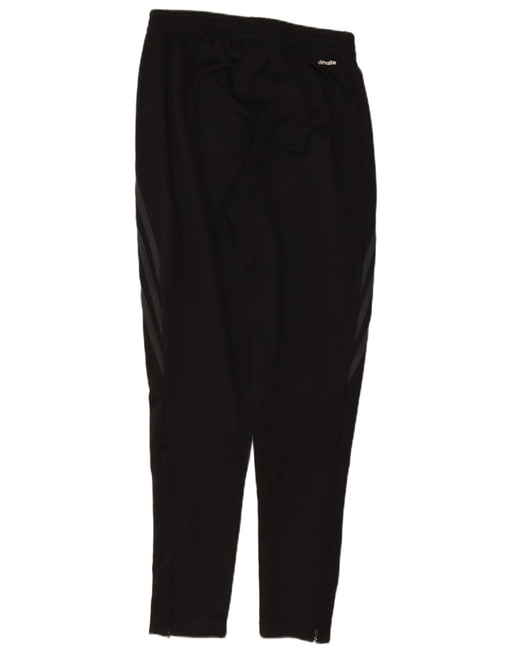 ADIDAS Mens Climalite Tracksuit Trousers Small  Black Polyester