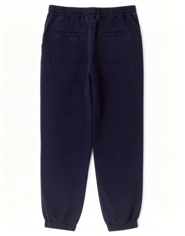 Fat Face Joggeri pentru femei Pantaloni chino UK 12 Medium W32 L28 Bleumarin