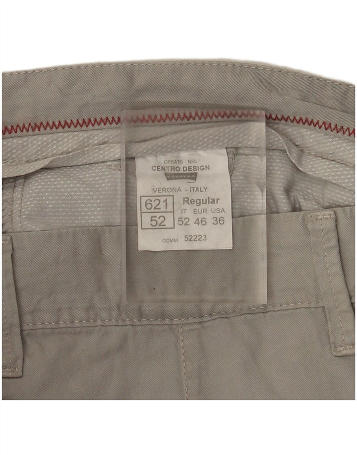 Pantaloni scurți chino pentru bărbați CARRERA W36, bumbac gri mare