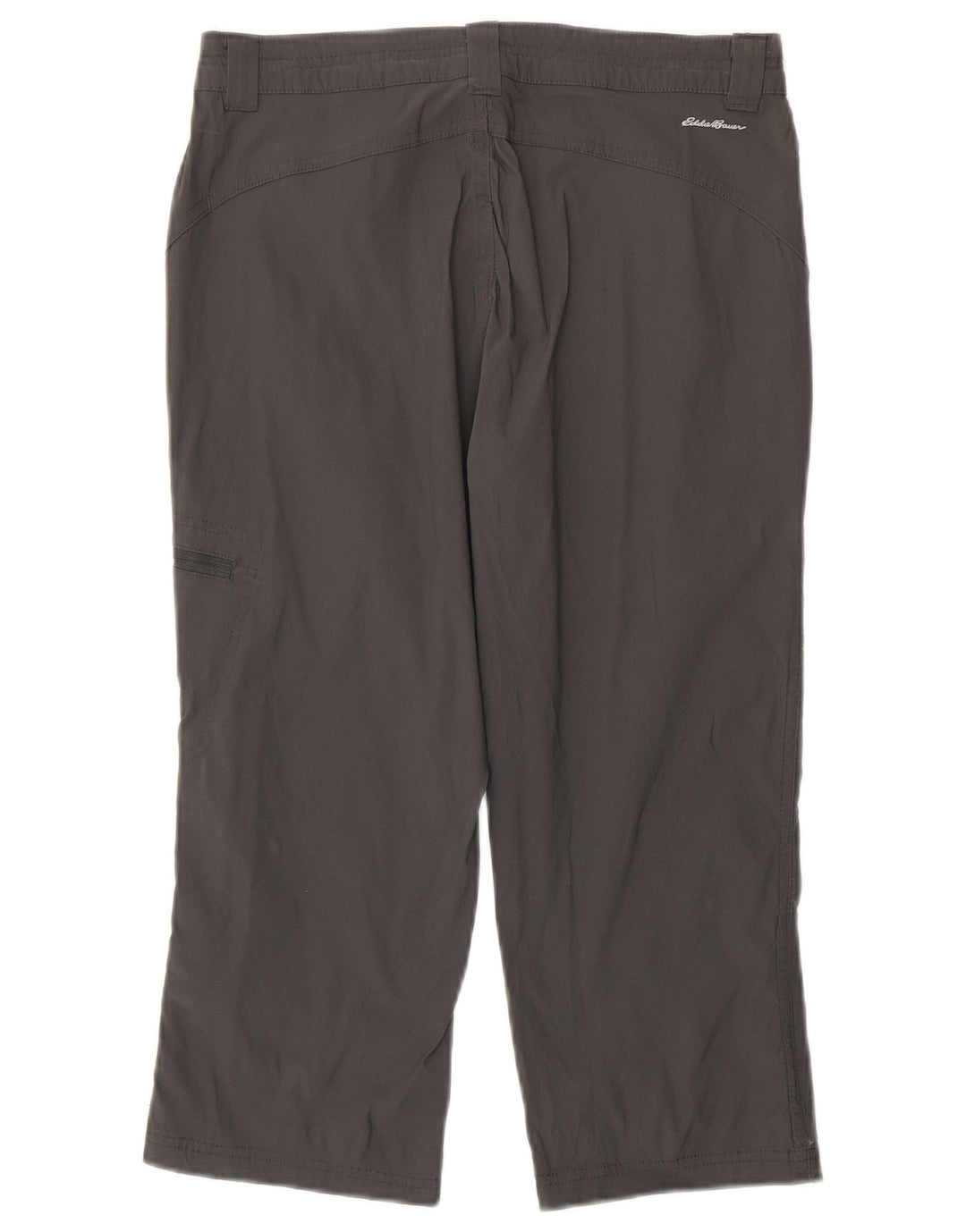 EDDIE BAUER Pantaloni capri drepti pentru femei US 4 Small W30 L21 gri