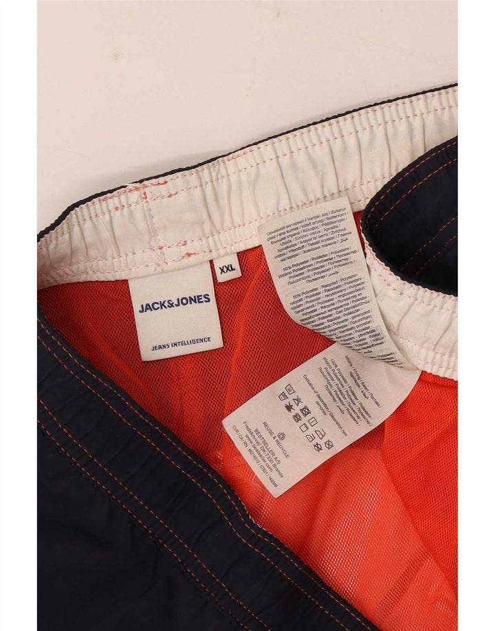 Pantaloni scurți de înot Jack & Jones pentru bărbați 2XL poliester cu dungi multicolore