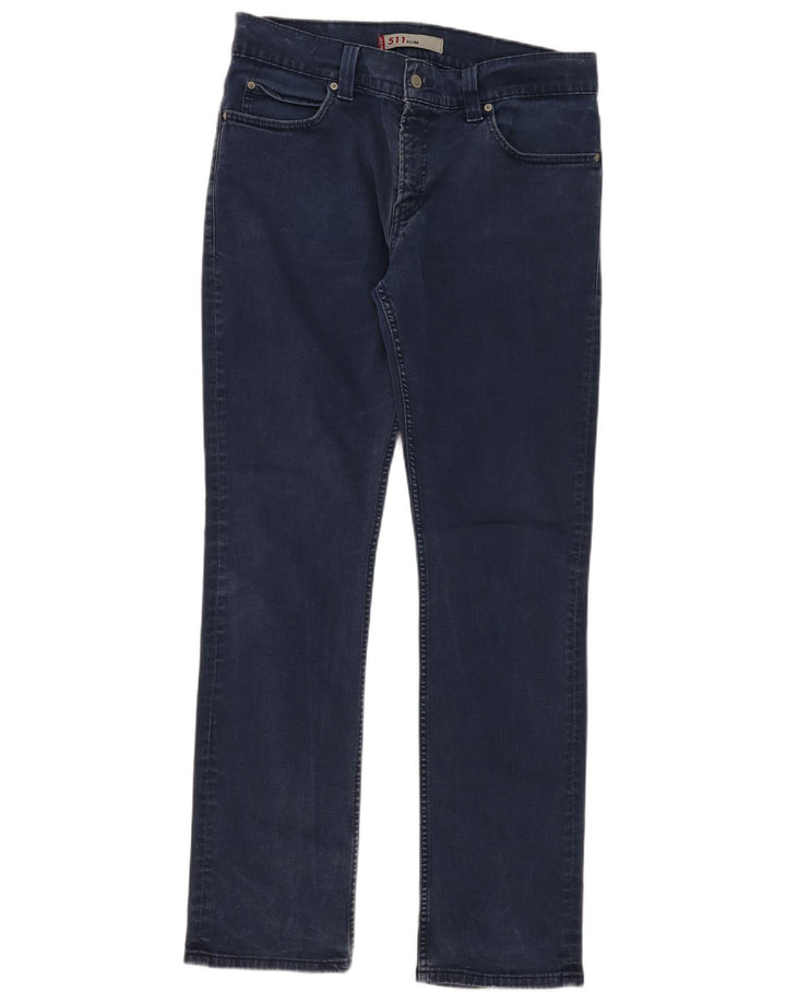 Blugi Levi's 511 Slim pentru femei W36 L34 Bumbac bleumarin