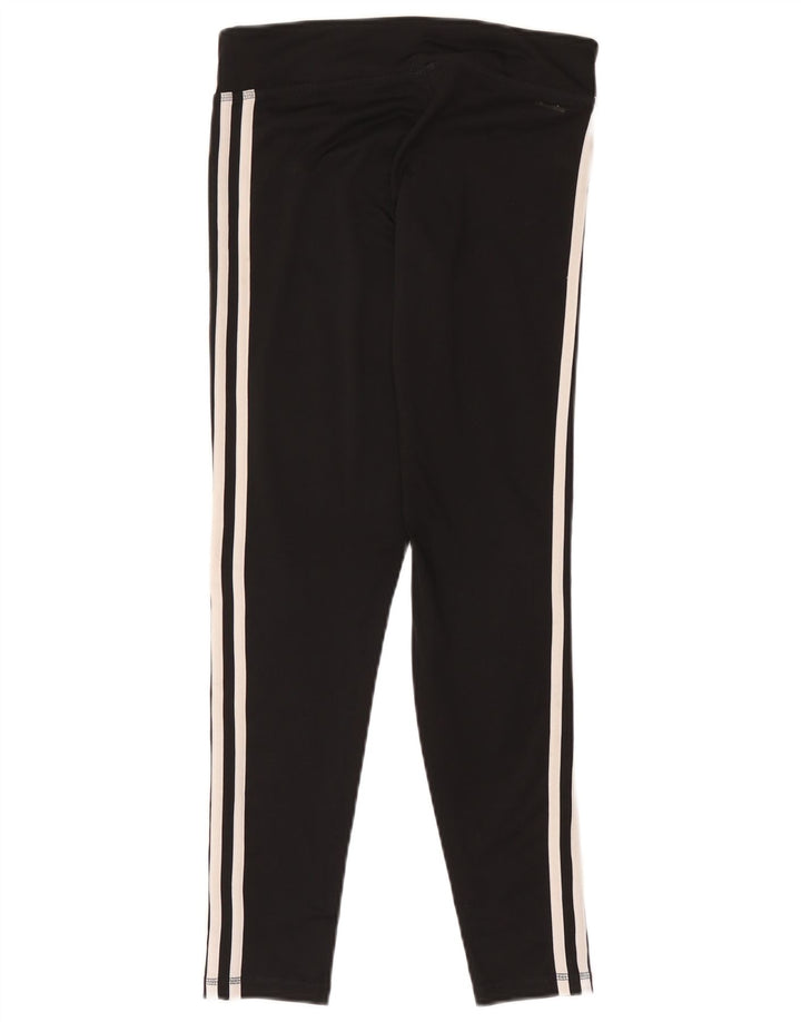 Leggings pentru femei Adidas UK 8/10 Poliester negru mic