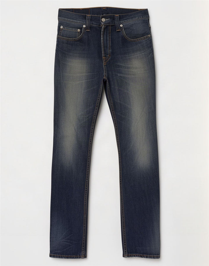 Blugi drepti pentru bărbați Levi's 506 W30 L34 Bumbac bleumarin