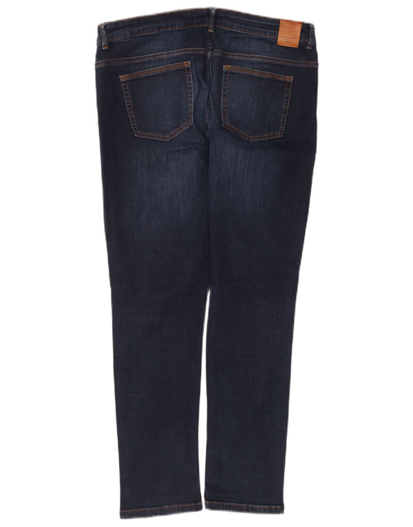 Blugi slim pentru femei Zara EU 44 XL W34 L30 Bumbac bleumarin