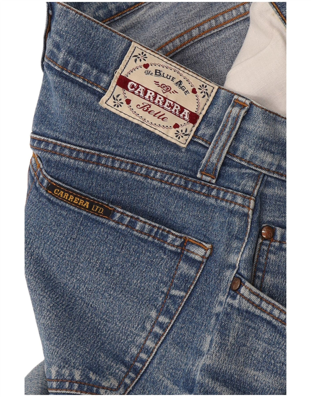 Blugi drepti pentru femei Carrera W26 L31 Albastru