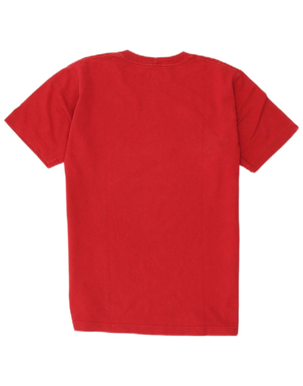 Tricou grafic pentru bărbați Carhartt Top mic bumbac roșu