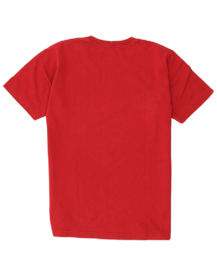 Tricou grafic pentru bărbați Carhartt Top mic bumbac roșu