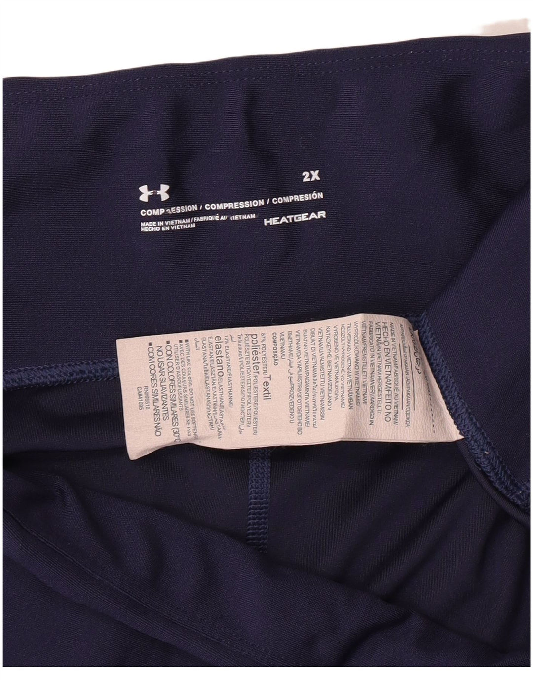 Leggings Capri de compresie Under Armour pentru femei UK 20 2XL Bleumarin Sport