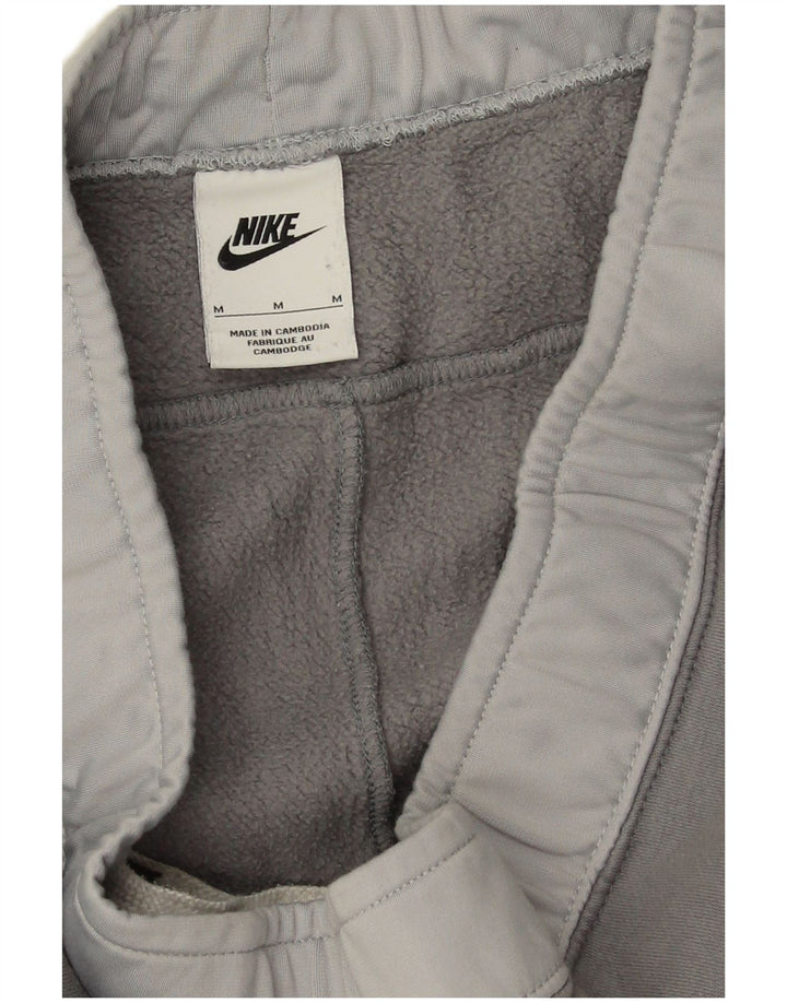 Pantaloni de trening pentru bărbați Nike Pantaloni de jogging, gri mediu, bumbac color bloc