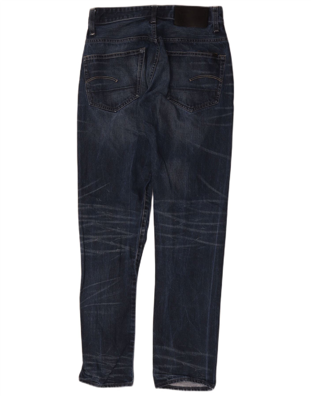 Blugi G-Star 3301 Tapered pentru femei W29 L34 bleumarin