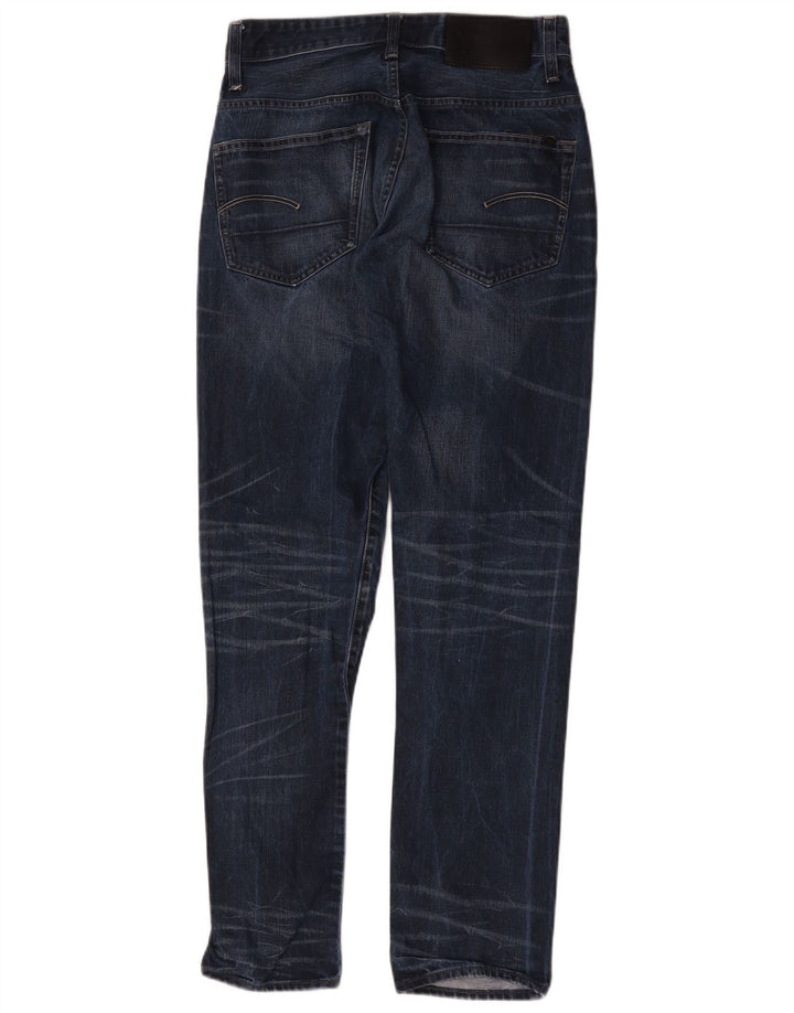 Blugi G-Star 3301 Tapered pentru femei W29 L34 bleumarin