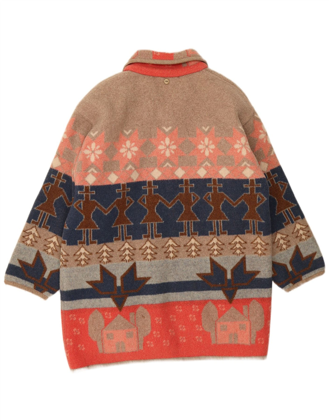 Palton pentru femei Amourelle UK 14 Medium Multicolor Fair Isle Noutate