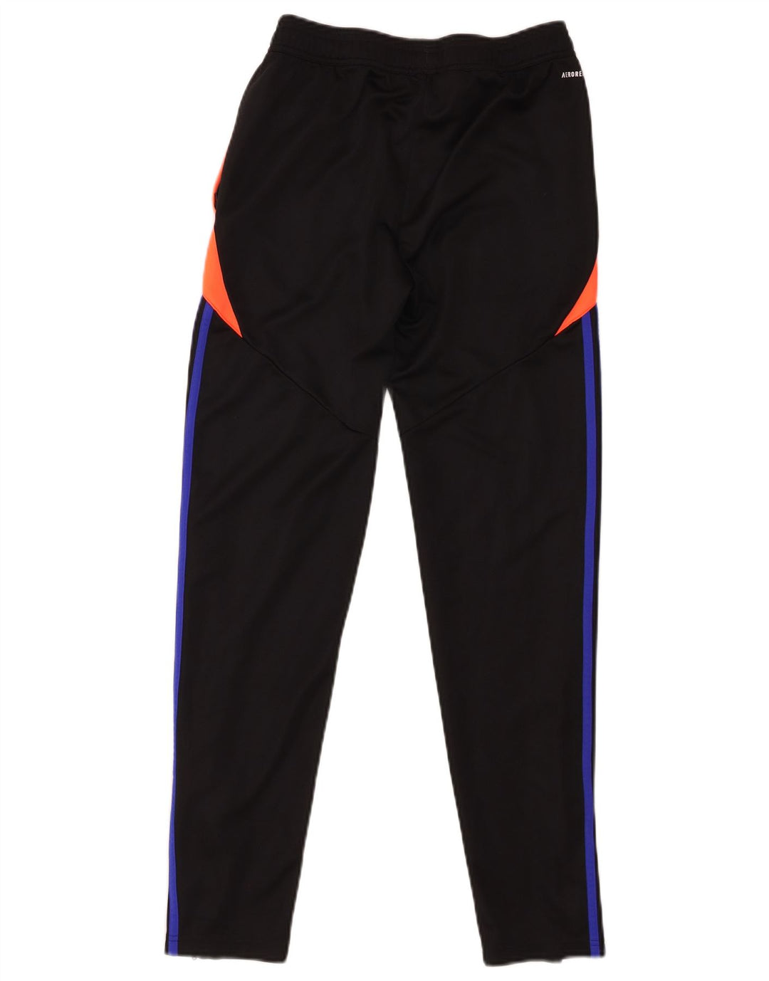 ADIDAS Boys Tracksuit Trousers 15-16 Years  Black Colourblock Polyester