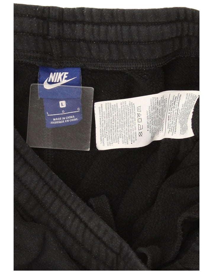 Pantaloni de trening Nike pentru bărbați Joggeri mari, negru, bumbac