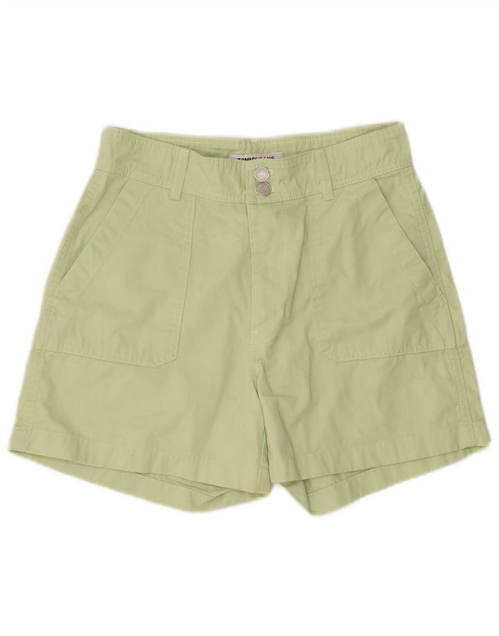 Pantaloni scurti chino Tommy Hilfiger pentru femei W30 verde mediu