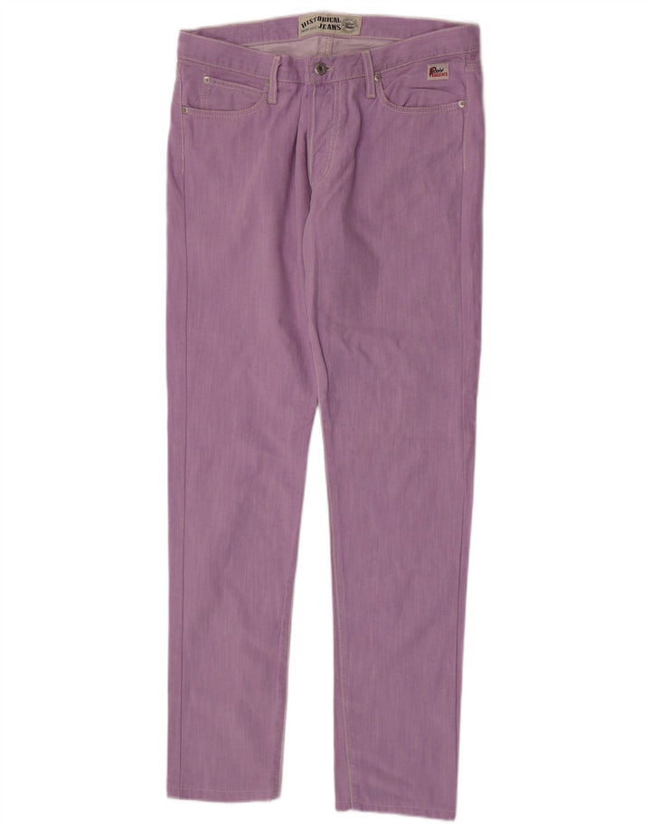 Blugi subțiri Roy Rogers pentru femei W33 L32 bumbac violet
