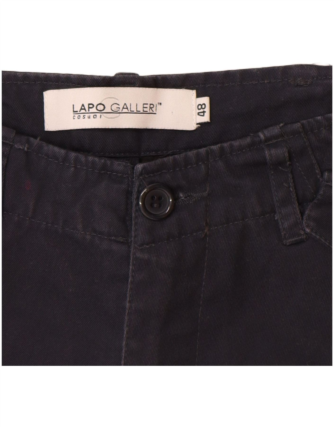 Pantaloni scurți cargo pentru bărbați Lapo Galleri IT 48 Medium W32 Bumbac bleumarin