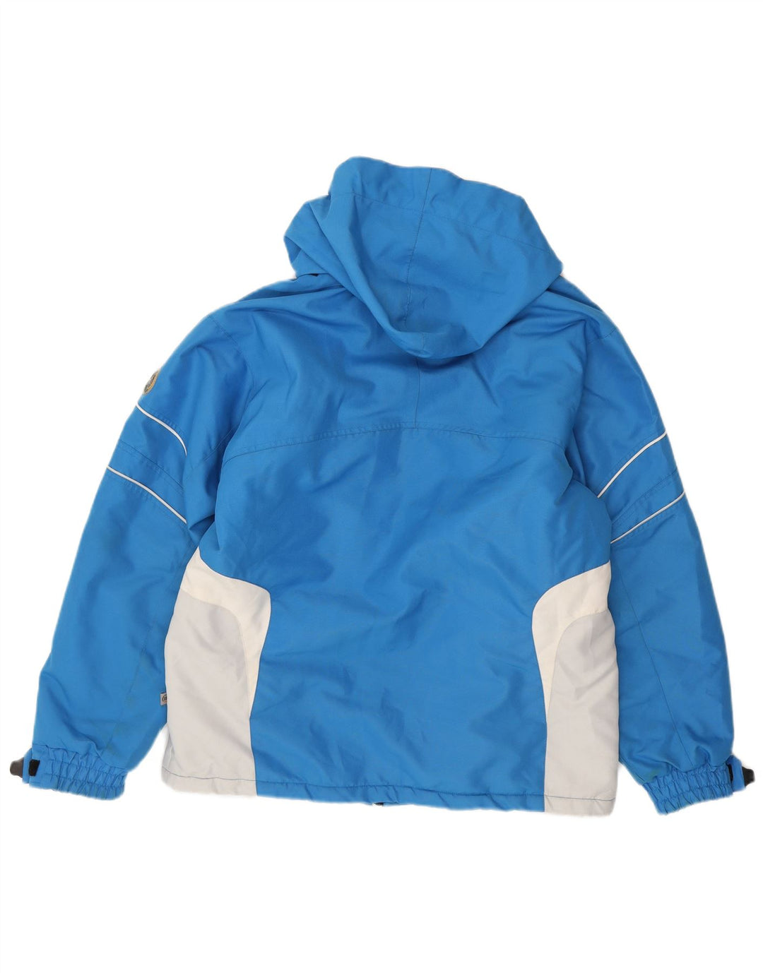 Jachetă de vânt cu glugă BRUGI pentru bărbați UK 38 Medium Blue Colorblock