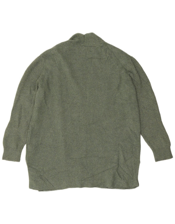 Pulover cardigan deschis pentru femei Marks & Spencer UK 16 mare kaki