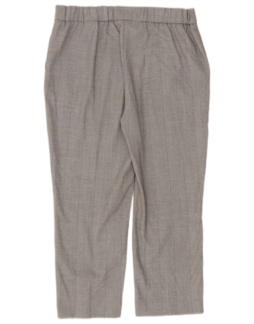 Pantaloni drepti Capri pentru femei Marks & Spencer UK 12 Medium W30 L23 Gri