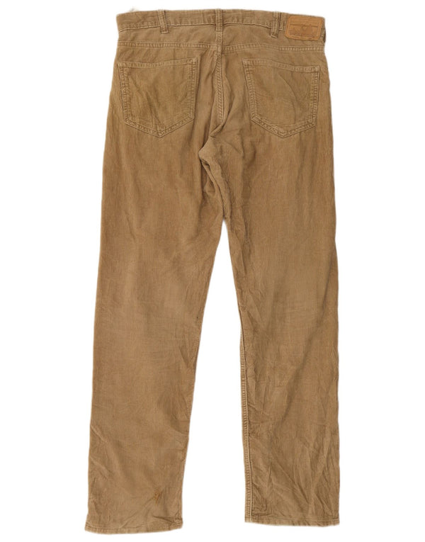Pantaloni drepti din velur pentru bărbați Patagonia L32 L32 bumbac bej