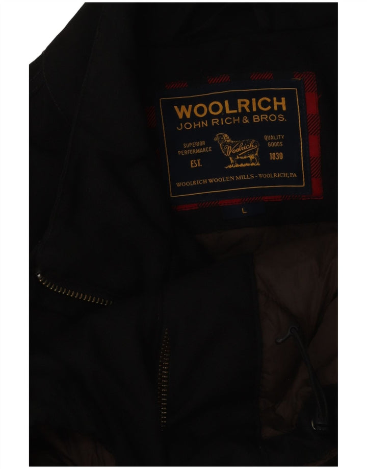 Jachetă militară pentru bărbați Woolrich UK 40 Large Black