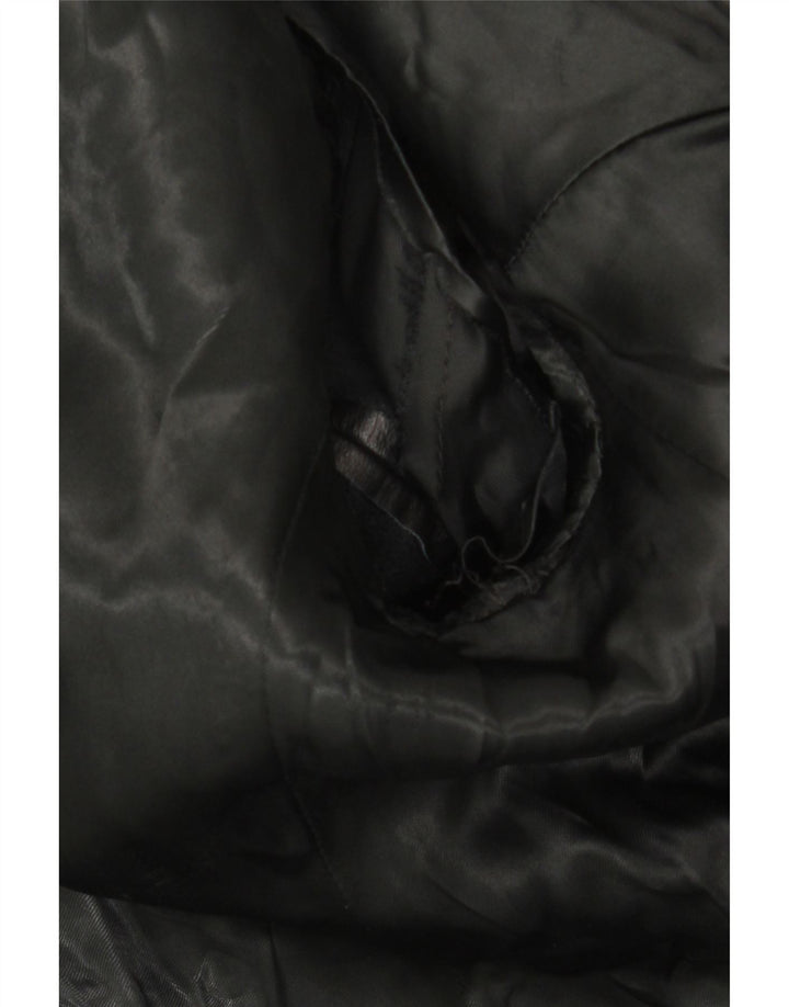 Palton de piele pentru femei Klima UK 10 Mic Negru