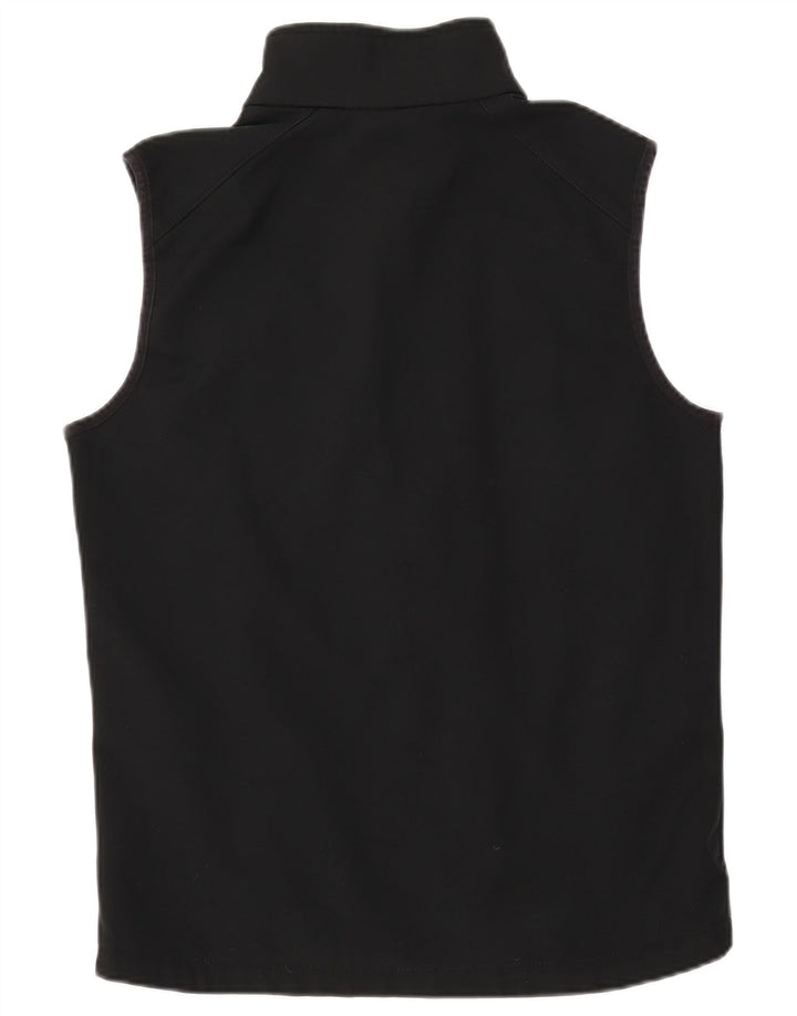 Jachetă de trening fără mâneci pentru bărbați COLUMBIA, poliester mediu negru