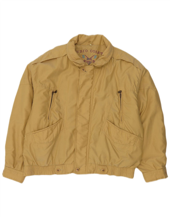 Jachetă Bomber pentru bărbați Studio Coletti UK 42 XL Nailon galben