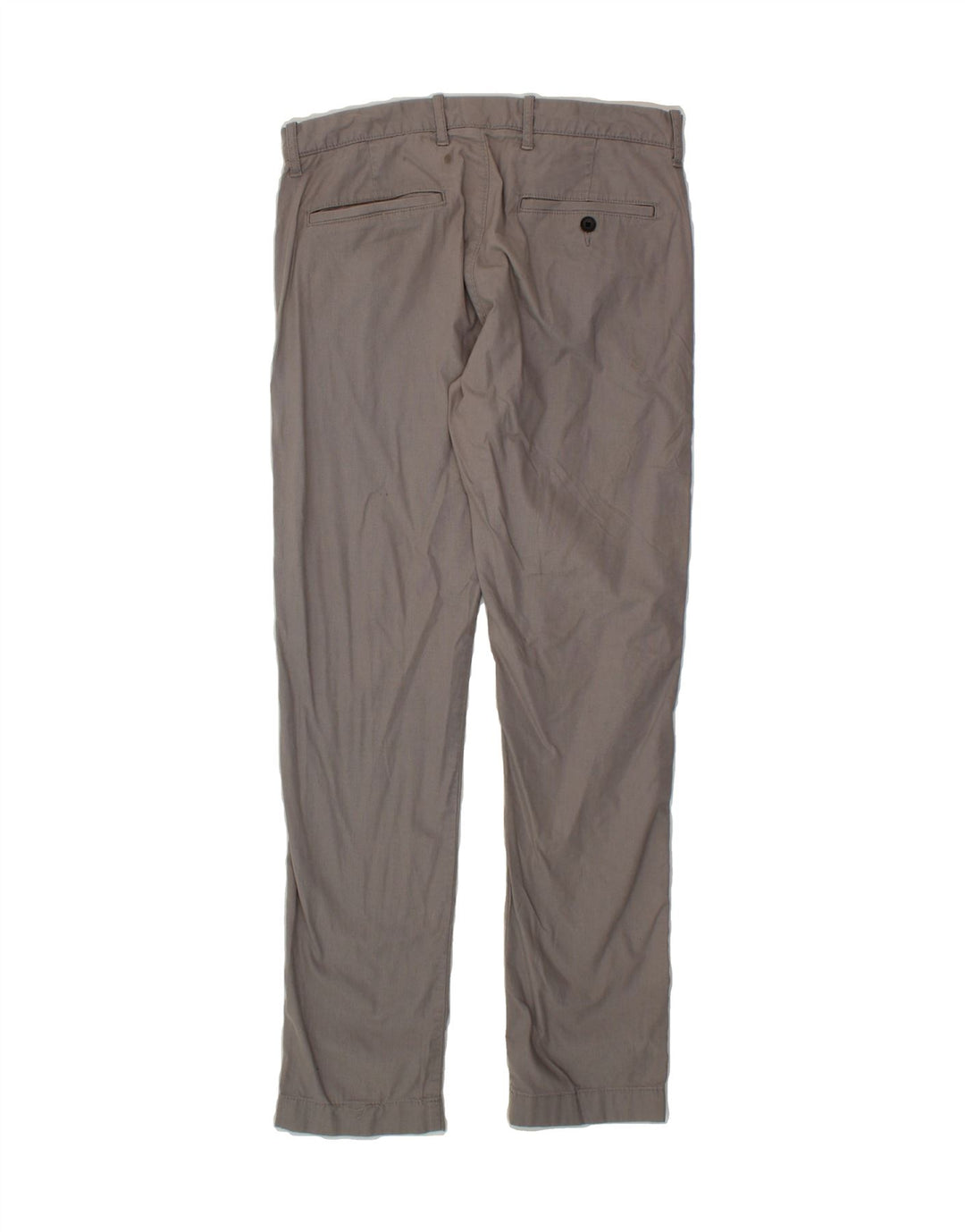 J. CREW Mens Flex Slim Chino Trousers W31 L32 Grey Cotton Vintage J. Crew and Second-Hand J. Crew from Messina Hembry 