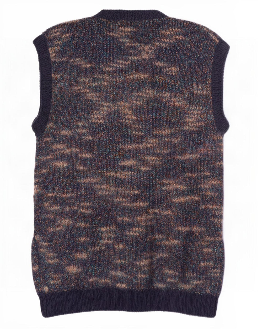 Vestă Vintage bărbați Tank Top Mediu Bleumarin Pete