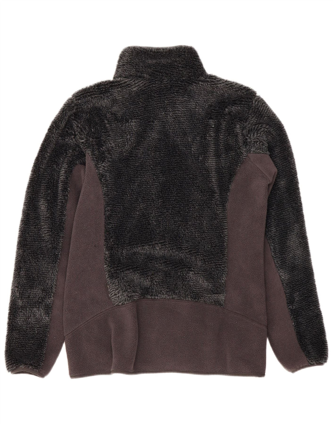 Jachetă fleece Jack Wolfskin pentru femei UK 14 Gri mediu Poliester color bloc
