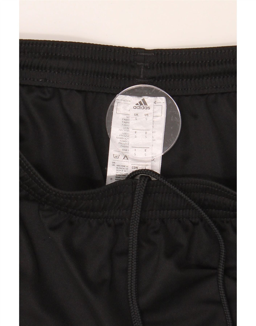 ADIDAS Mens Aeroready Sport Shorts Small Black Polyester Vintage Adidas and Second-Hand Adidas from Messina Hembry 