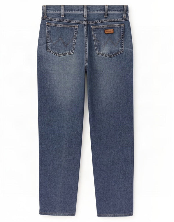 Blugi drepte pentru bărbați Wrangler Ohio W38 L32 bumbac albastru