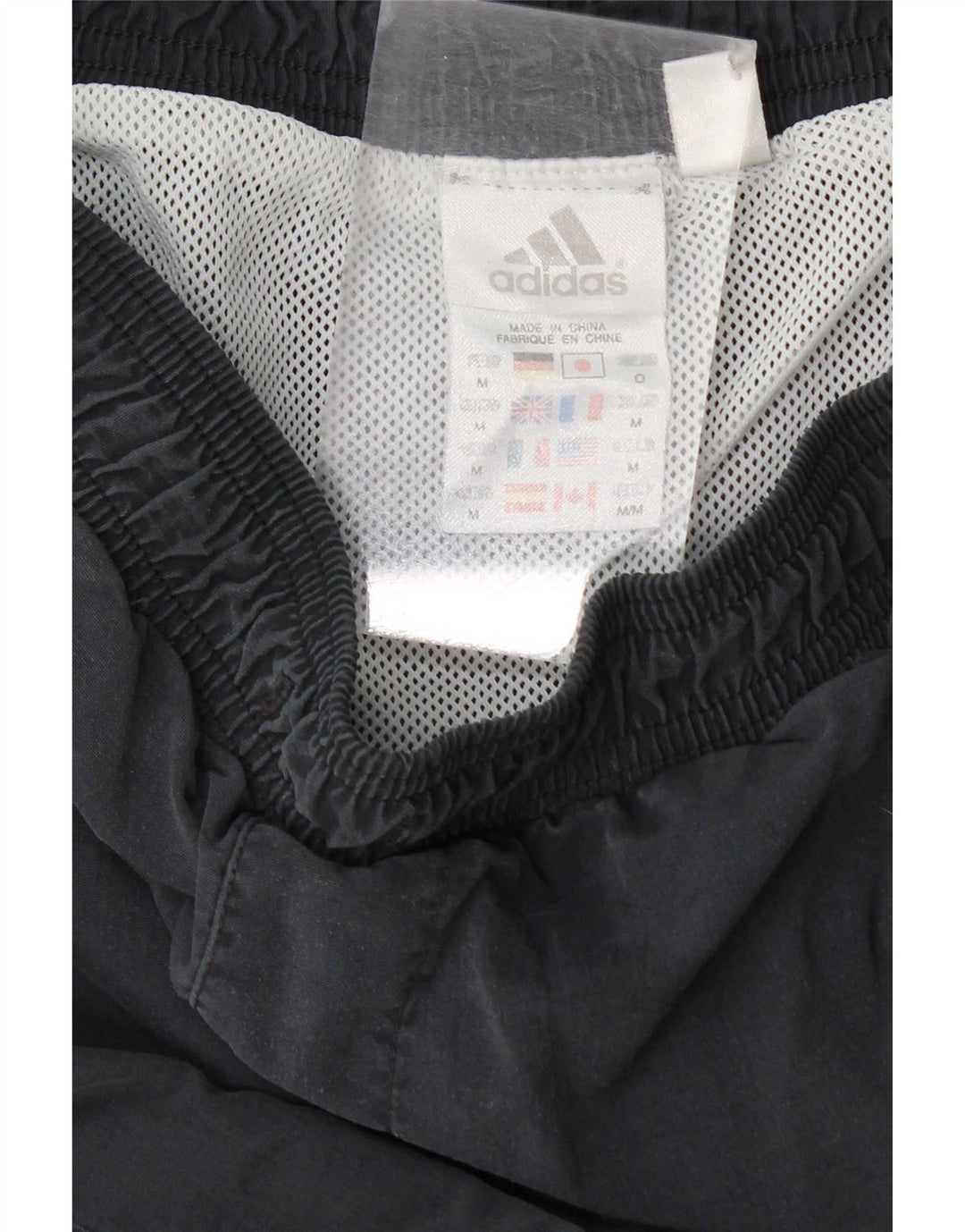 Pantaloni scurți sport pentru bărbați Adidas, gri mediu, poliamidă color bloc